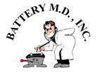 Battery M.D. Logo